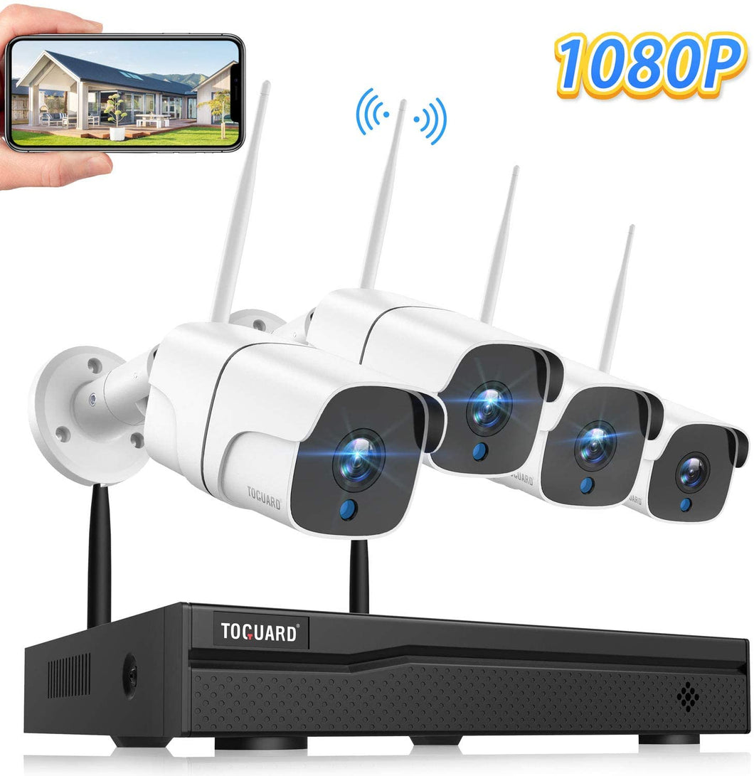 WiFi cámaras de vigilancia con detección de movimiento, sin disco duro NDP19