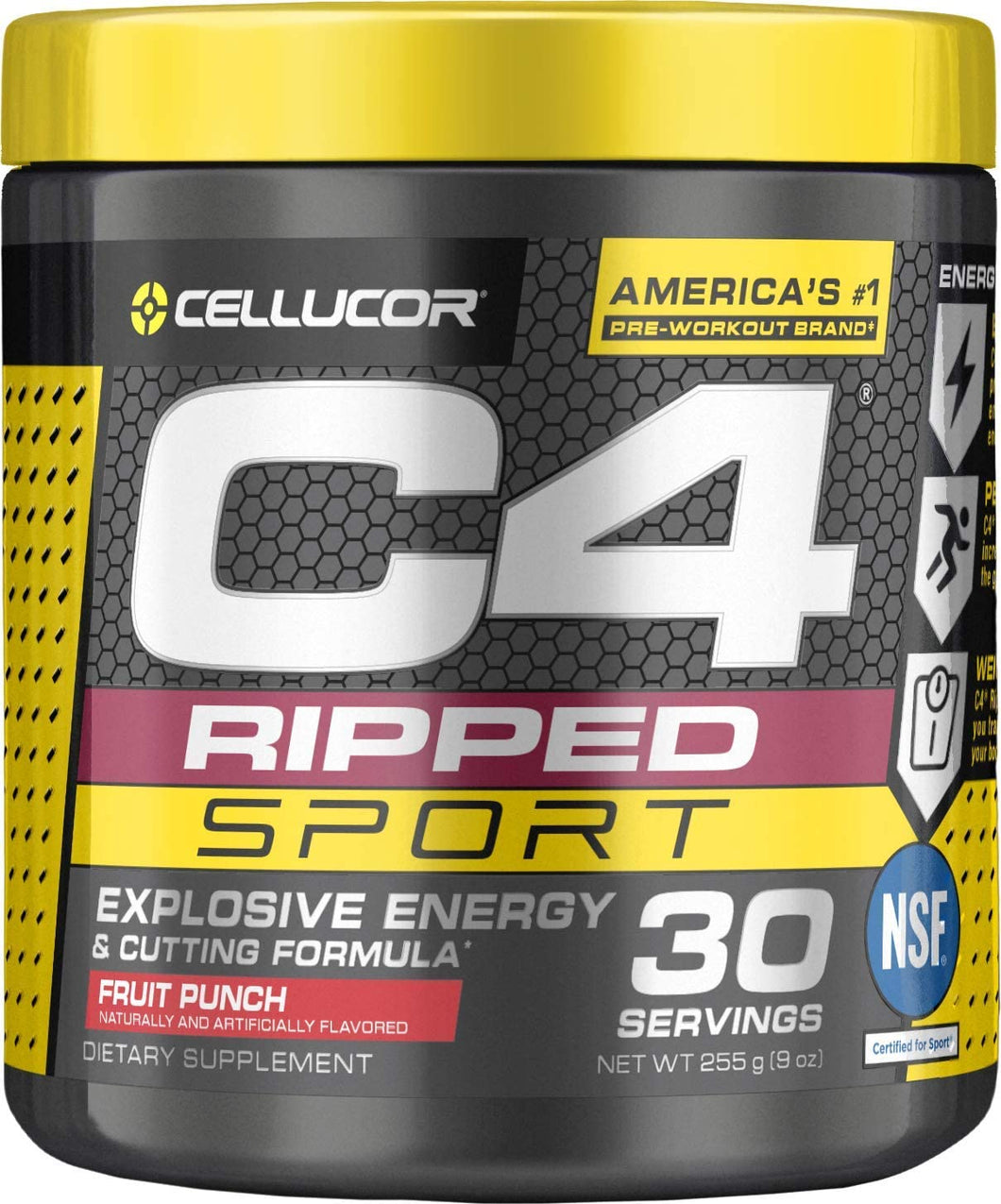 Quemador de grasa, Quemadores de grasa para hombres y mujeres, Pérdida de Peso y Energía, Fruit Punch 30 unidades NDP7