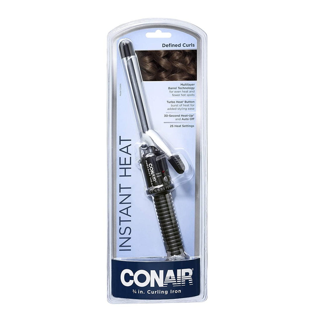 Rizador de calor instantáneo Conair, rizador de 3/4 de pulgada NDP-29