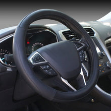 Cargar imagen en el visor de la galería, Funda de volante SEG Direct piel de microfibra para coche, universal, 15 pulgadas NDP-96
