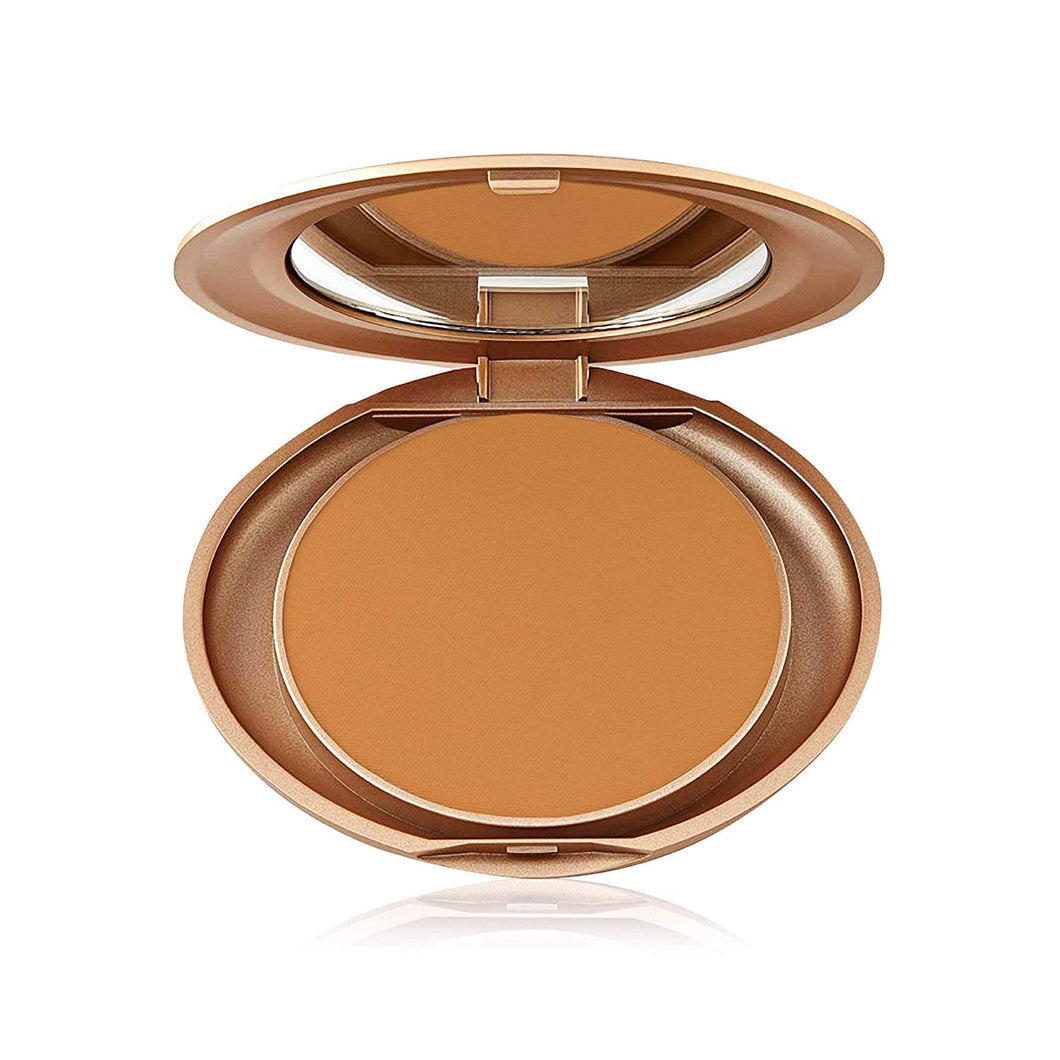 Polvo prensado Milani (0,35 onzas) Base de polvo con un acabado mate para una cobertura de luz a completa. Beige rico