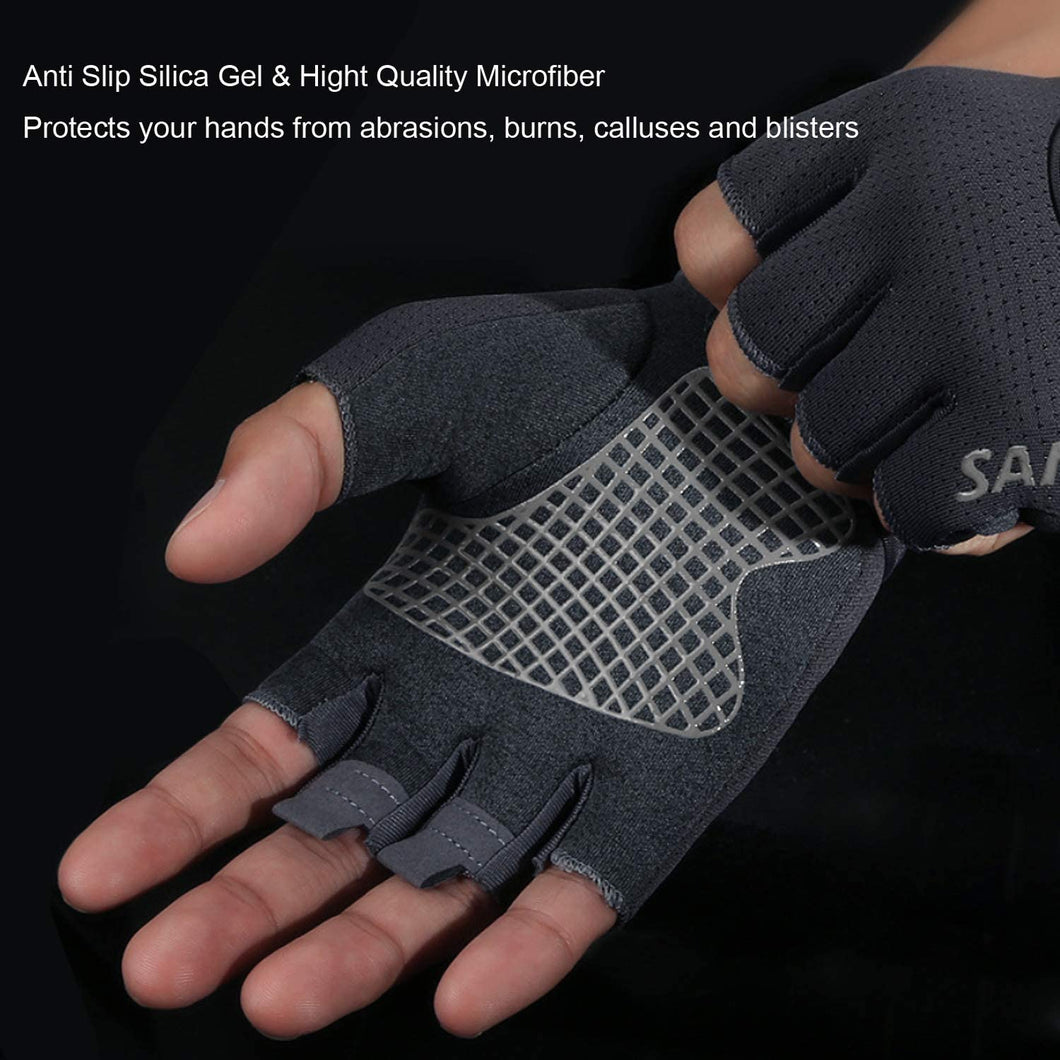 Guantes de entrenamiento sin dedos con nudillos de contrabando Negro  NDP-53