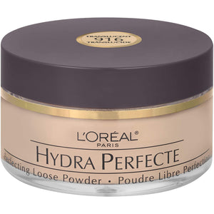 L'oreal Paris Cosmetics Hydra Perfecte Polvo facial suelto perfeccionador, 0.5 onzas, Translúcido