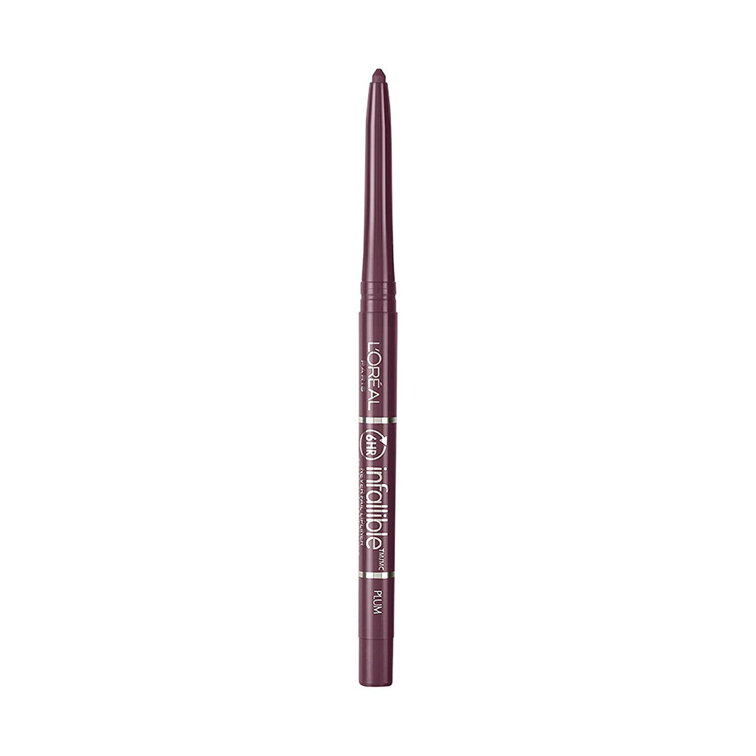 Delineador de labios infalible L'Oréal Paris, nunca falla, Ciruela NDP-16