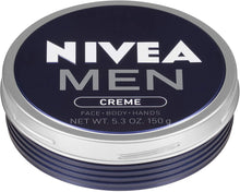 Cargar imagen en el visor de la galería, NIVEA Men Creme - Crema para hombres rostro, manos y cuerpo - 5.3 oz.
