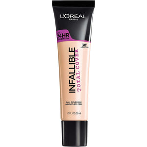 L'Oreal Paris cosméticos base infalible de cubierta total 24 horas