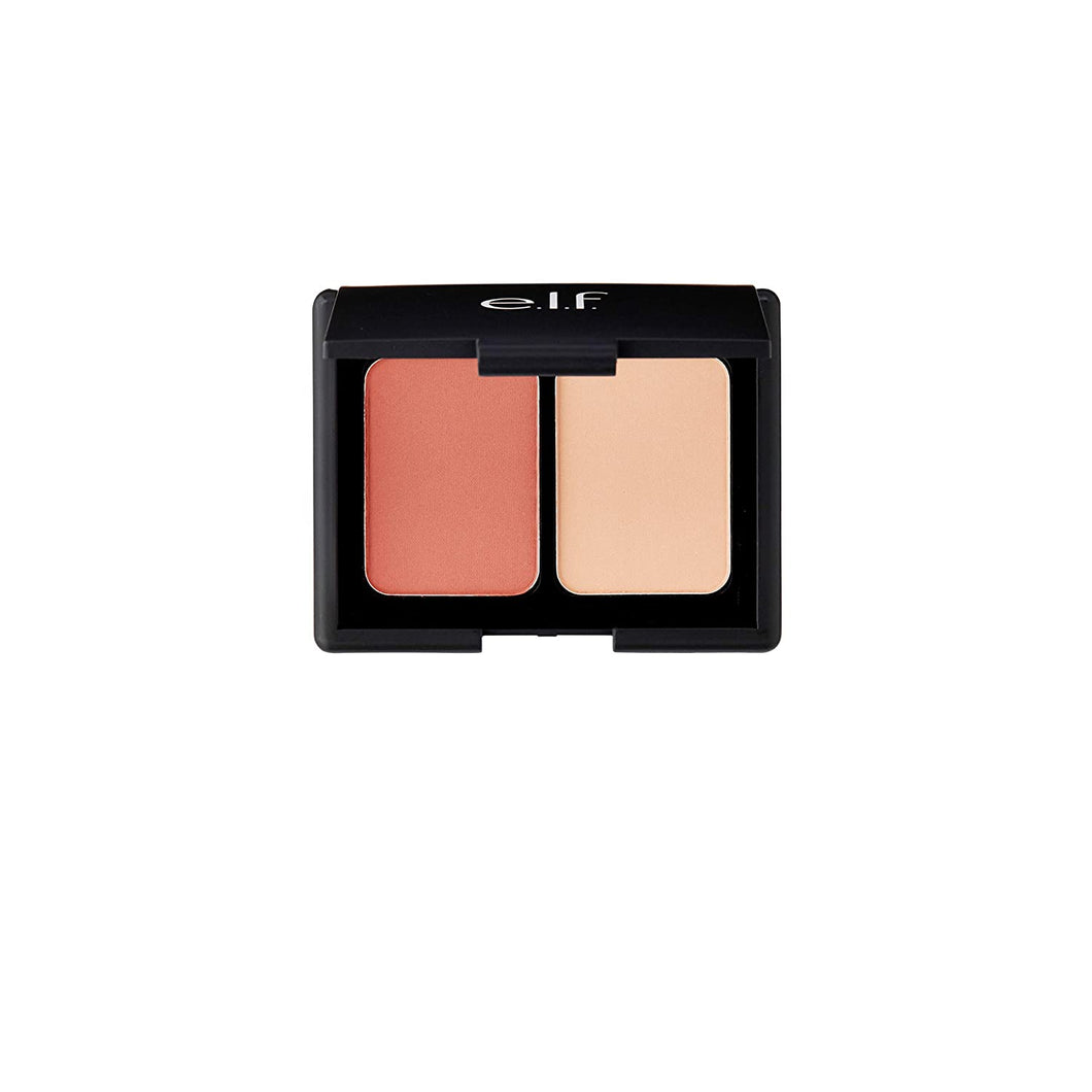 ELF Mate Blush Duo polvo de color mezclable, color rosa, 0,30 onzas