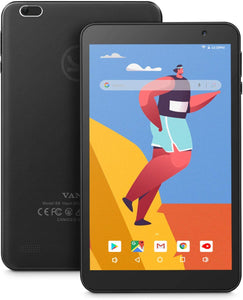 Tablet V8 pulgadas, Android 9.0 Pie, 2 GB de RAM, 32 GB , cámara dual, GPS, FM, Wi-Fi, negro NDP 31