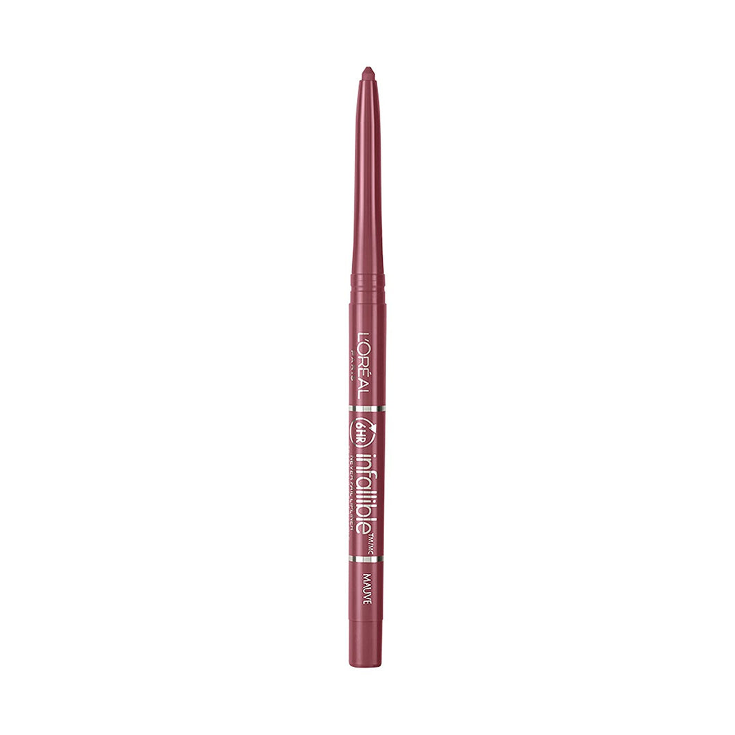 Delineador de labios infalible L'Oréal Paris, nunca falla, Mauve