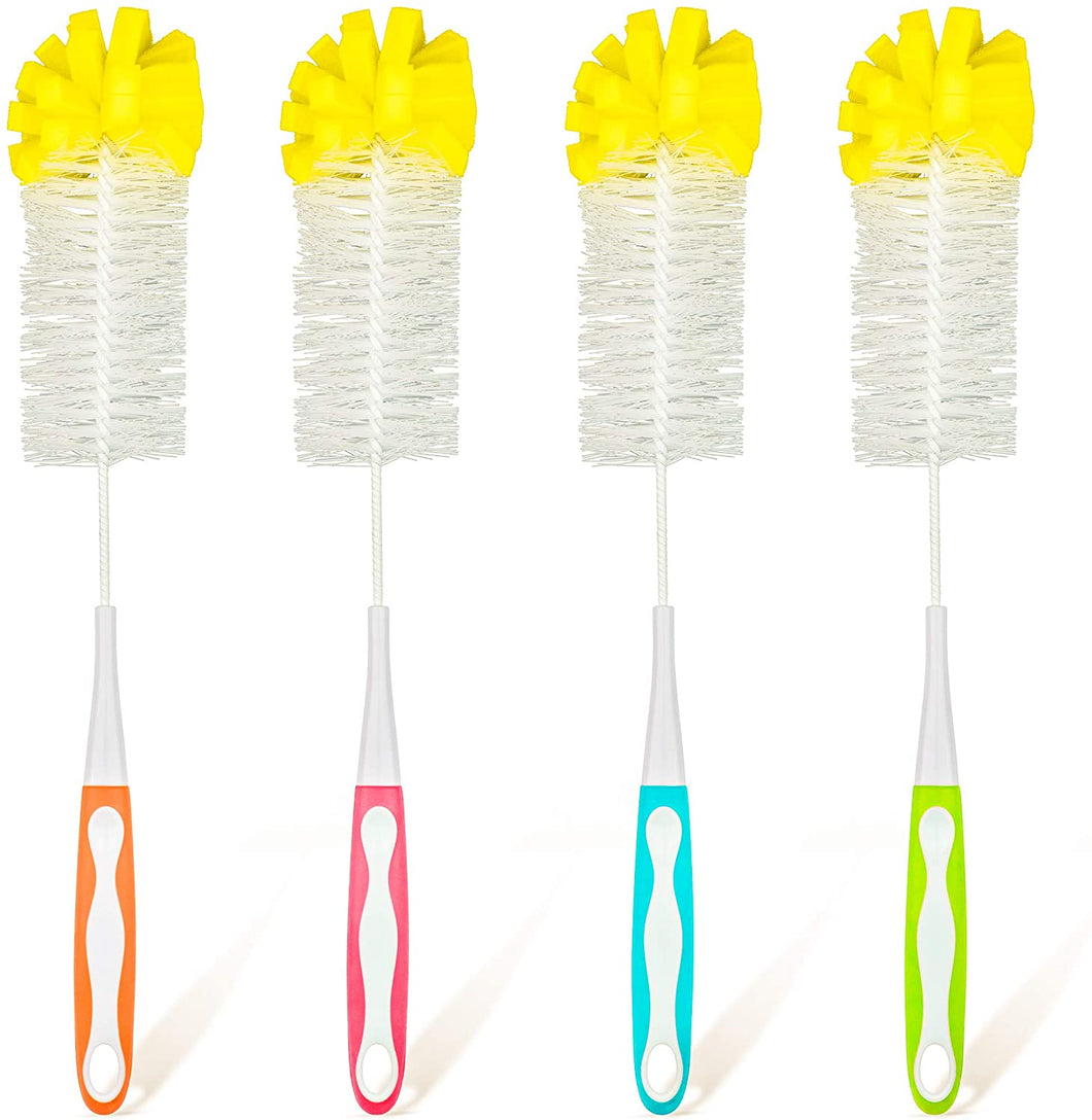 Limpiador de botellas con esponja, 16 pulgadas de largo con 3 pulgadas de ancho NDP 16