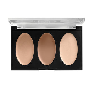 Paleta de maquillaje de tonos medios CoverGirl Trublend Contour, 0.28 onzas, Liviano, Light