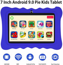 Cargar imagen en el visor de la galería, Tableta para niños, 7 pulgadas Kid Edition Tablets Android 9.0 con WiFi, 2 + 16GB  NDP 61
