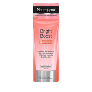 Exfoliante facial rejuvenecedor Neutrogena Bright Boost 2.6oz
