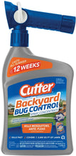 Cargar imagen en el visor de la galería, Cutter Concentrado en aerosol para control de insectos en el patio trasero 32oz 6 Paquete NDP6
