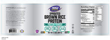 Cargar imagen en el visor de la galería, Sports Nutrition, proteína de arroz marrón brotado, 80% proteína, polvo sin sabor, 2 libras NDP-13
