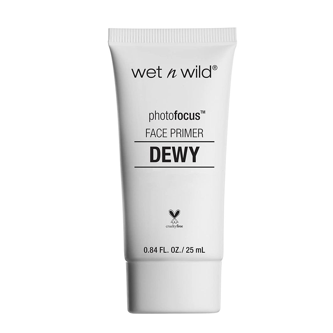wet n wild Photo Focus Dewy Face Primer, Till Prime Dew Us Parte, 0.84 onzas