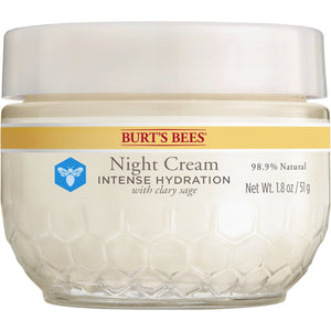 Crema de noche de hidratación intensa Burt's Bees, 1.8 onzas