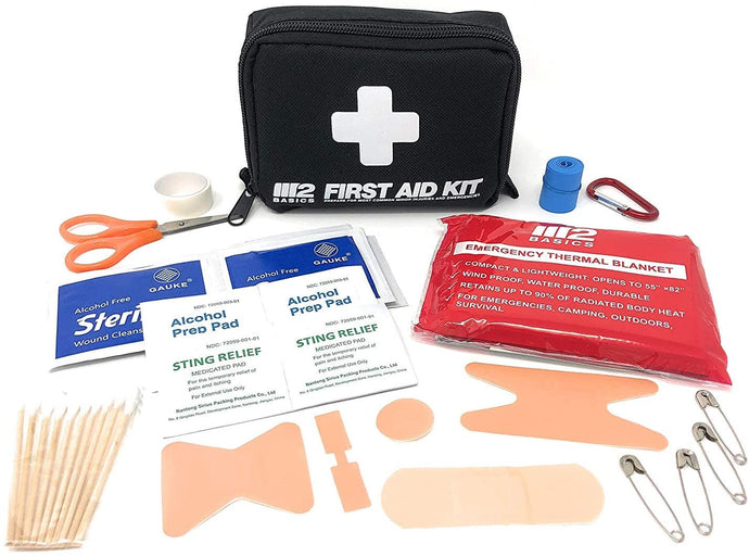 Kit de primeros auxilios de 150 piezas con bolsa compacta NDP8