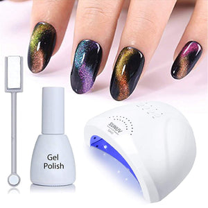 Lámpara de uñas de gel para secado UV de 48 W con 3 temporizadores NDP-15