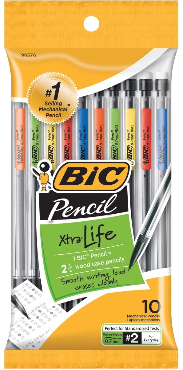 BIC Lápices  trazo medio, Negro   NDP62