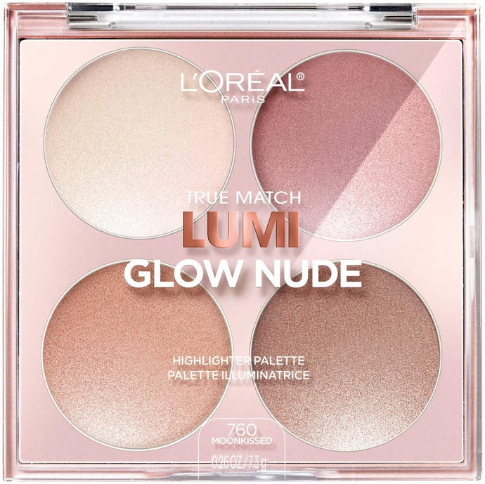 Paleta iluminadora de cosméticos L 'Oreal Paris True Match Lumi Glow Nude
