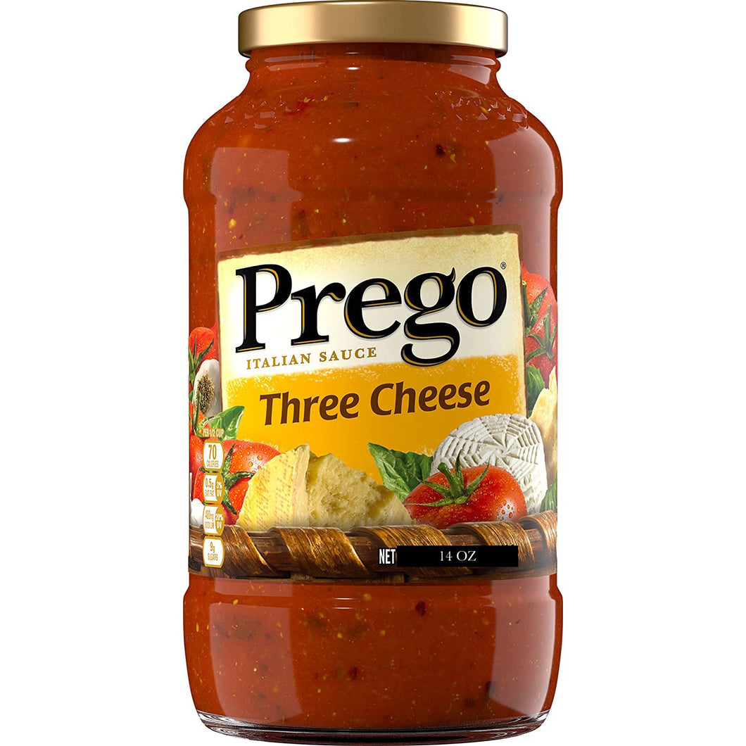 Salsa Italiana de pasta tres quesos 14oz ✅