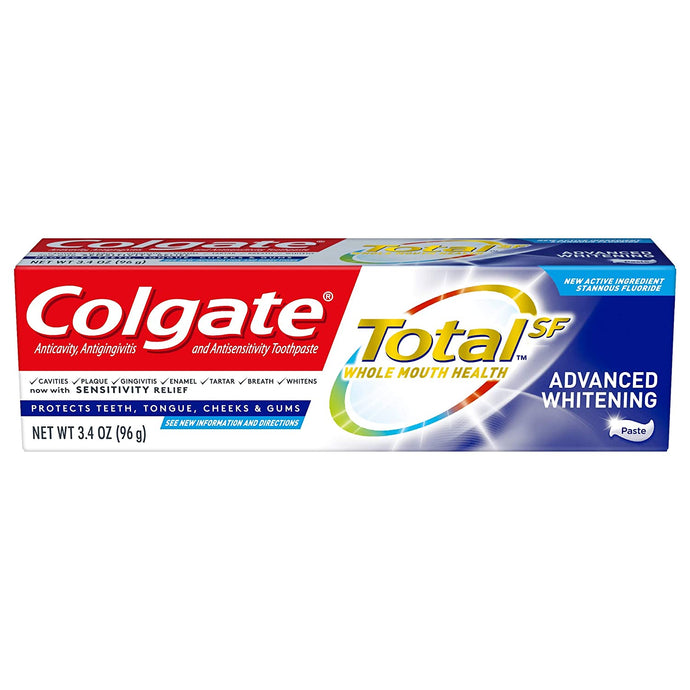 Colgate - Pasta de dientes Blanqueamiento total (blanqueamiento total) ✅