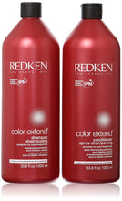 Cargar imagen en el visor de la galería, Redken Extender color Shampoo Y Acondicionador (33.8Oz) Duo Set NDP-23
