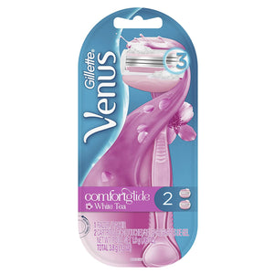 Maquinilla de afeitar para mujer Gillette Venus ComfortGlide White Tea - 1 mango + 2 recargas NDP-6