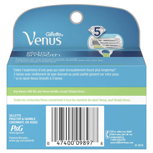 Hoja de afeitar Venus extra lisa para mujer - 4 recargas NDP-4