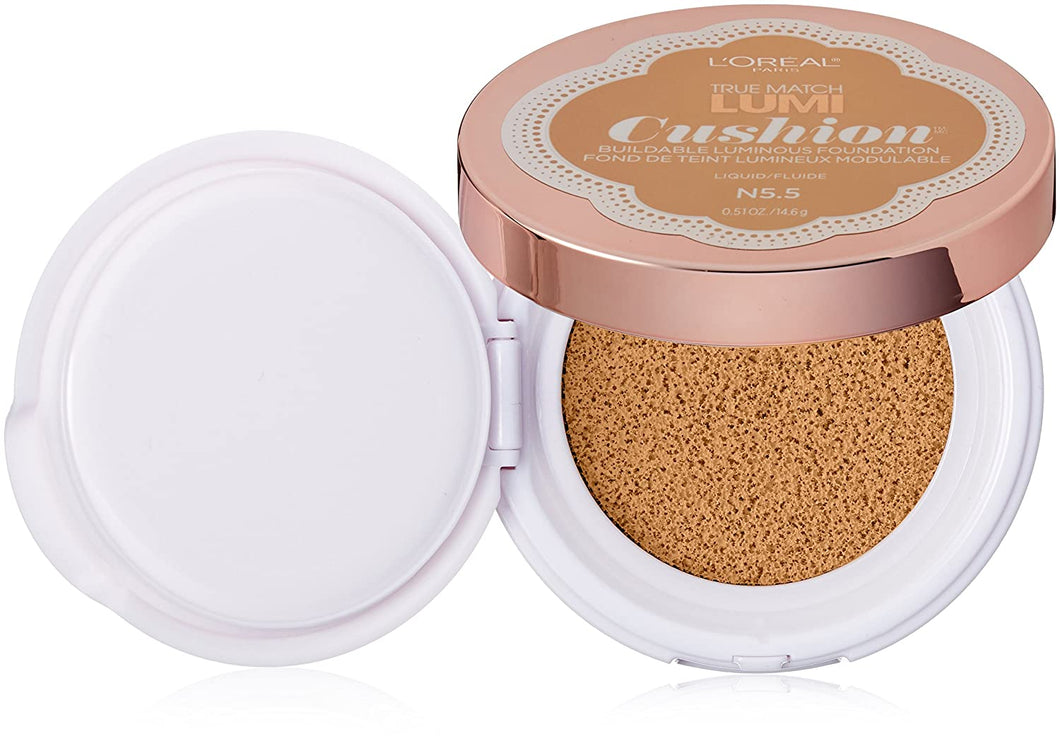 Base almohadilla L'Oreal Paris cosméticos True Match Lumi