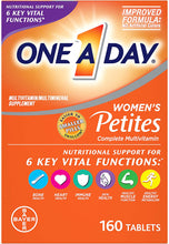 Cargar imagen en el visor de la galería, Multi-vitamina para mujeres One-A-Day Petites, 160 tabletas
