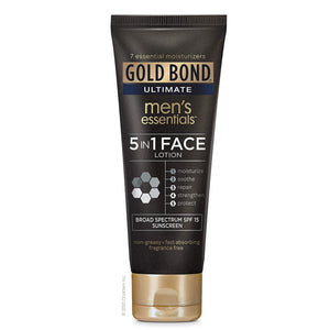 Gold Bond Loción Facial 5 en 1 para hombre 3.3 oz