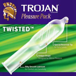 Trojan Paquete de  condón  lubricado NDP-8