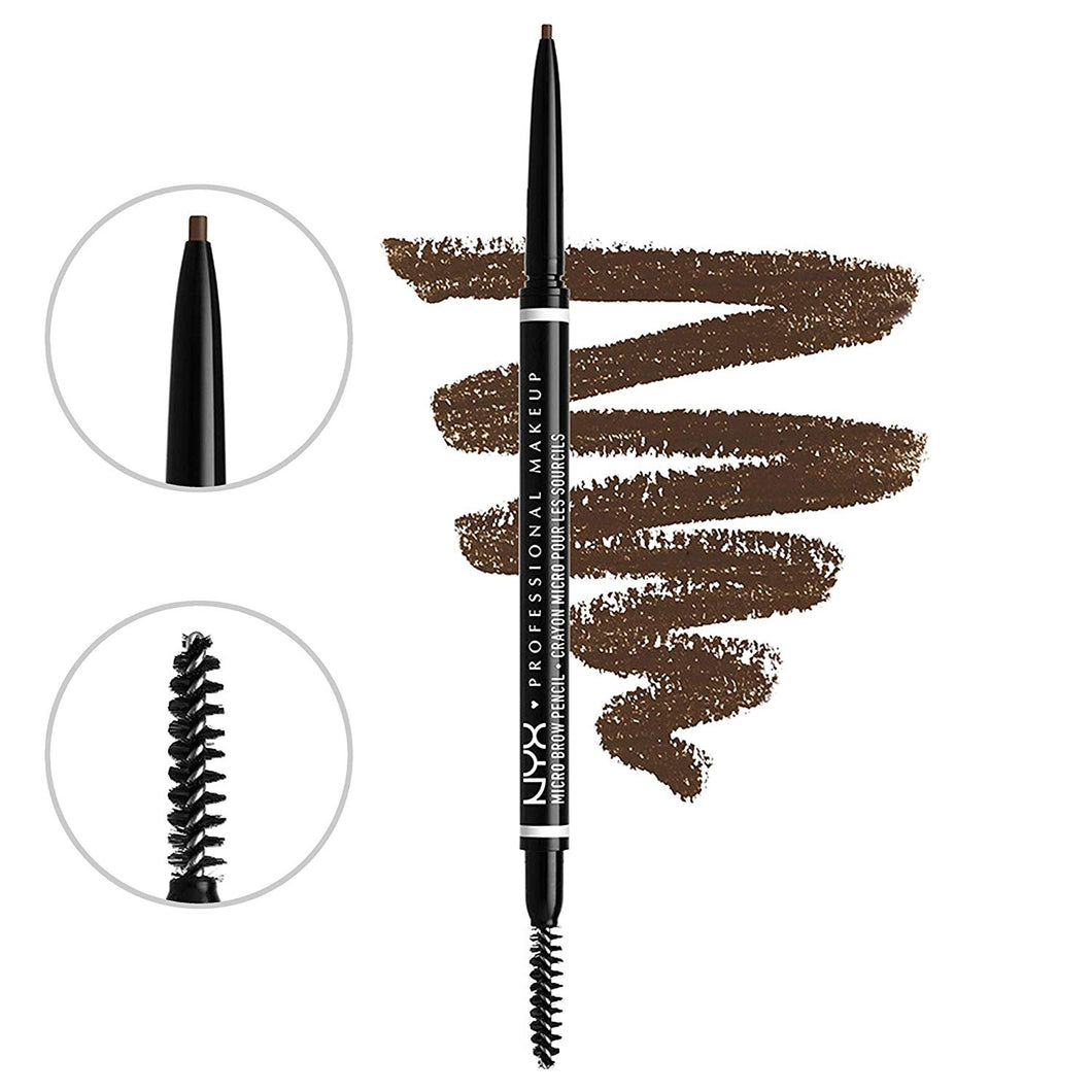 NYX Micro lápiz de cejas, marrón ceniza NDP-32