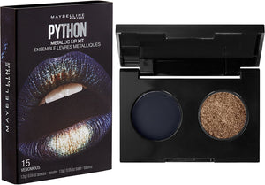 Kit de labios Python metálico New York Lip Studio de Maybelline