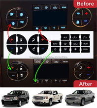 Cargar imagen en el visor de la galería, Kit de reparación de botones de salpicadero de CA para vehículos GM seleccionadosNDP-12
