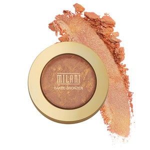 Milani Baked Blush and Bronzer Duo- Combinación de rubor y bronceador Luminoso