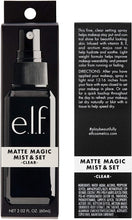 Cargar imagen en el visor de la galería, ELF Mist &amp; Set mágico mate, botella pequeña, 2.02 fl. onz.
