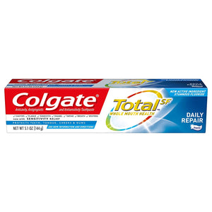 Colgate Total pasta de dientes, reparación diaria 4.8 oz  ✅