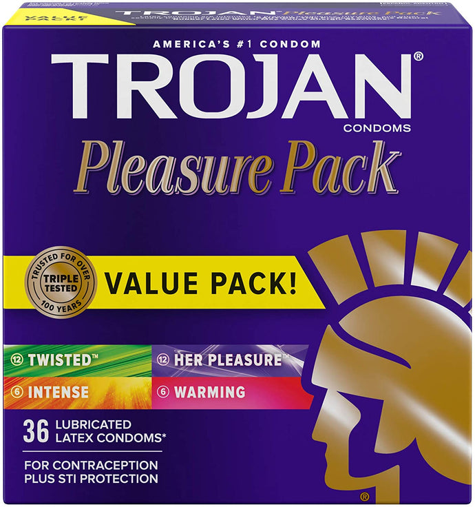 Trojan Paquete de  condón  lubricado NDP-8