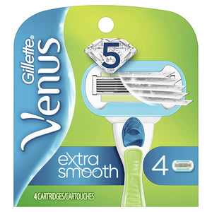 Hoja de afeitar Venus extra lisa para mujer - 4 recargas NDP-4