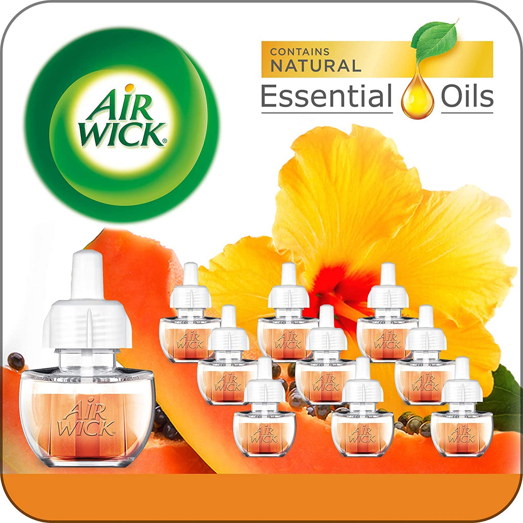 Aceite aromático Papaya exótica de Hawai (10 recambios, ambientador) NDP 32