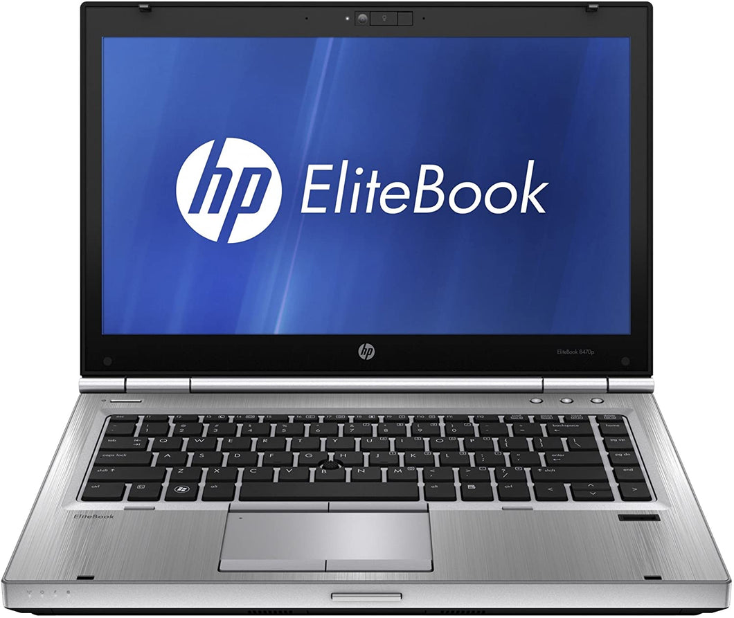 HP Elitebook 8470p Laptop - Core i5 3320m 2.6ghz - 8GB DDR3 - 128GB SSD - DVDRW - Windows 10 64bit - (Renovado) NDP-28
