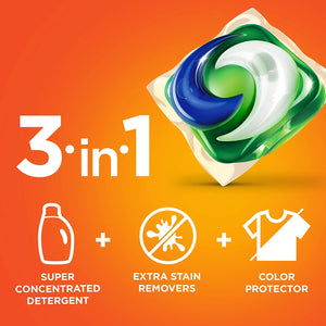 Detergente líquido para lavandería de Tide Pods paquetes de cápsulas, 96 unidades NDP 72