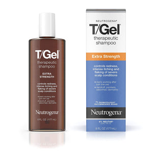 Neutrogena T / Gel Champú Terapéutico Extra Fuerte, Tratamiento Anticaspa, 6oz