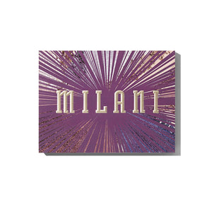 Milani Gilded - Paleta de sombra de ojos y rostro hiperpigmentada, 2 en 1