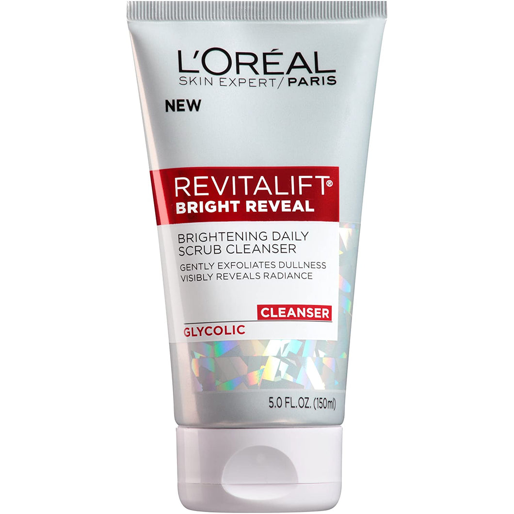 Limpiador facial antienvejecimiento para exfoliar la opacidad y aclarar la piel, 5 fl oz