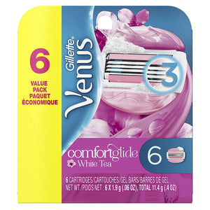 Hojas de afeitar para mujer Gillette Venus ComfortGlide White Tea - 6 recargas NDP-5