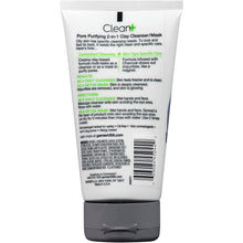 Cargar imagen en el visor de la galería, Mascarilla facial de carbón purificador de poros para hombres, 5 oz
